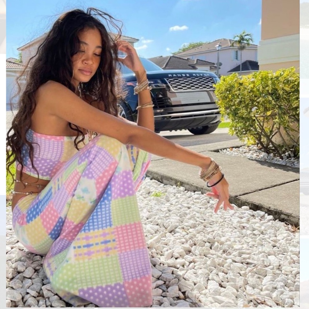 Picnic Two-Piece wide leg Set